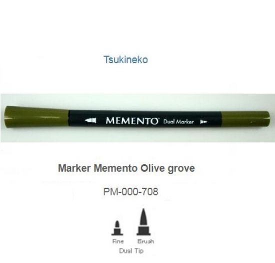 Memento Dual Marker - Olive Grove