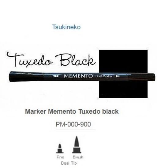 Memento Dual Marker - Tuxedo black