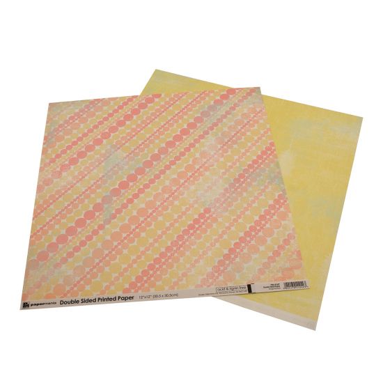 Coala carton imprimat doua fete - 30,5 x 30,5 cm