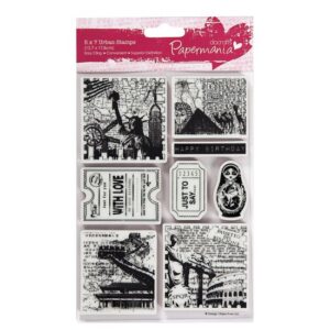 Set stampile silicon - Urban Stamps - Bookprint