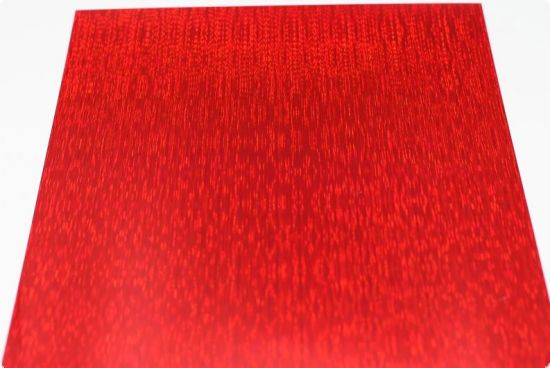 Coala carton A4, 250g, holografic - Holographic Red