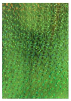 Coala carton A4, 250g, holografic - Holographic Green