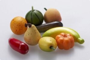 Set 9 legume si fructe din polistiren