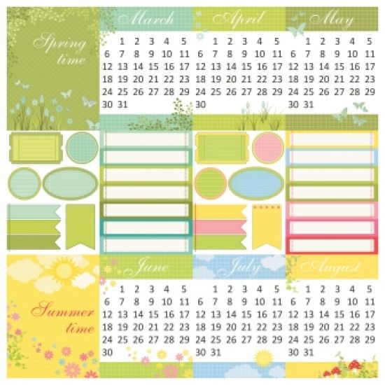 Coala hartie cu 2 fete diferit imprimate, 30,5 x 30,5 cm - Everyday Spring and Summer