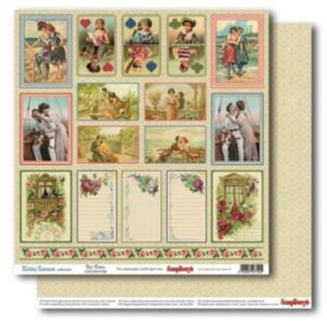 Coala hartie cu 2 fete diferit imprimate, 30,5 x 30,5 cm - Holiday Romance Day - Dream