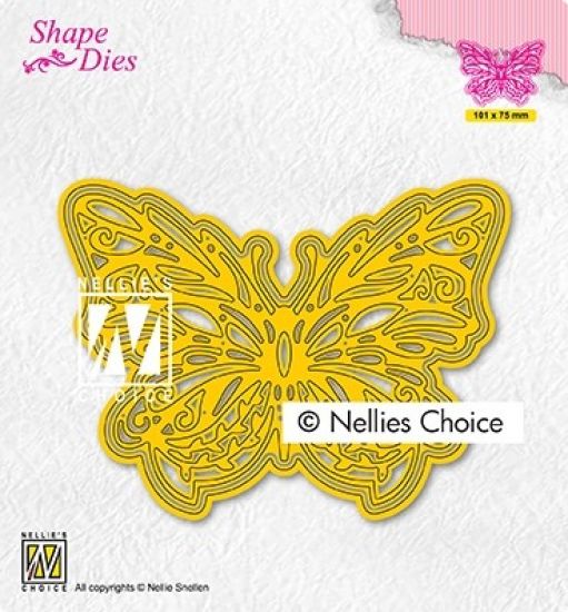 Set 2 matrite Nellies Shape - Butterfly