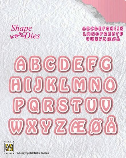 Set 29 matrite Nellies Shape - Alphabet 3