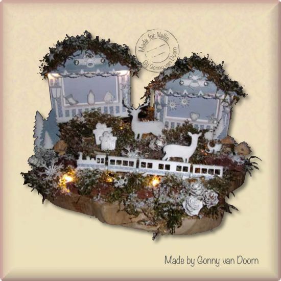 Set 6 matrite Nellies Shape - Mini Dies Pinetrees 1