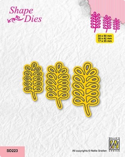 Set 3 matrite Nellies Shape - Set of 3 Branches-2