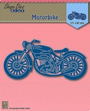 Matrita Shape Dies Blue - Motorbike