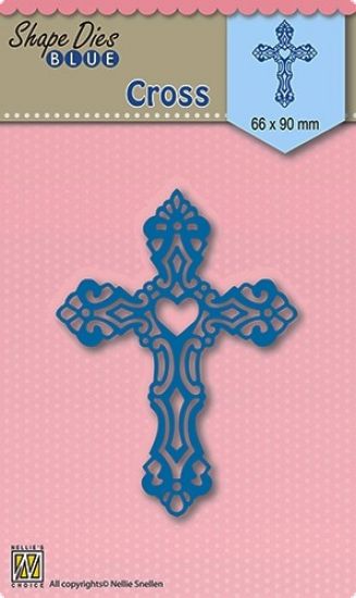 Matrita Shape Dies Blue - Cross