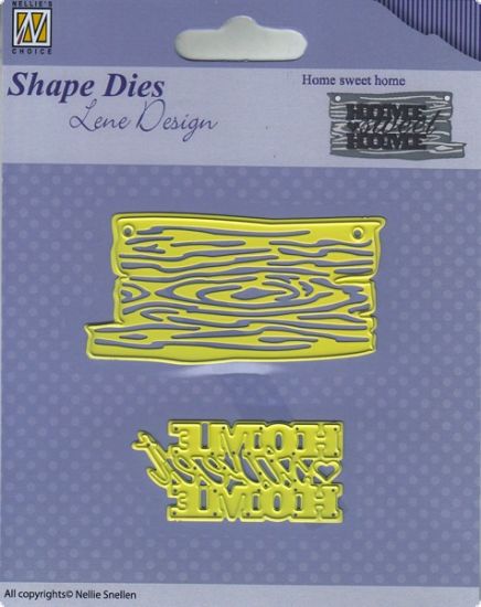Set 2 matrite Lene Design Men Things - Home sweet home