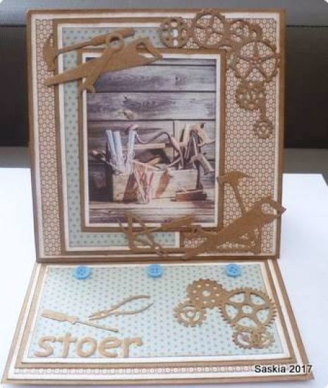 Set 2 matrite Lene Design Men Things - Cogwheels