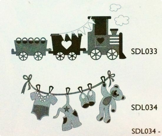 Set 6 matrite Lene Design Build-up - Train