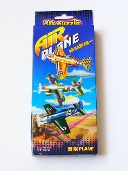 Set 6 avioane 3D puzzle