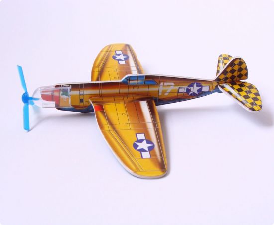 Set 6 avioane 3D puzzle