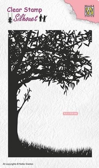 Stampila din silicon - Scene with tree