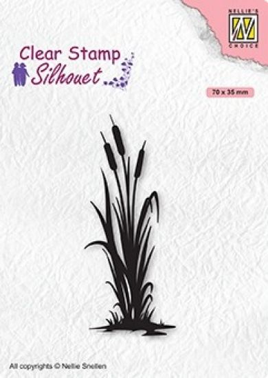 Stampila din silicon - Silhouette - Bulrushes-2