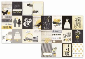 Coala hartie cu 2 fete diferit imprimate, 30,5 x 30,5 cm - Simple Stories - The Story of Us