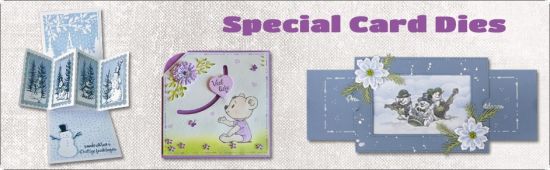 Set 6 matrite Special Card dies - Swing Card