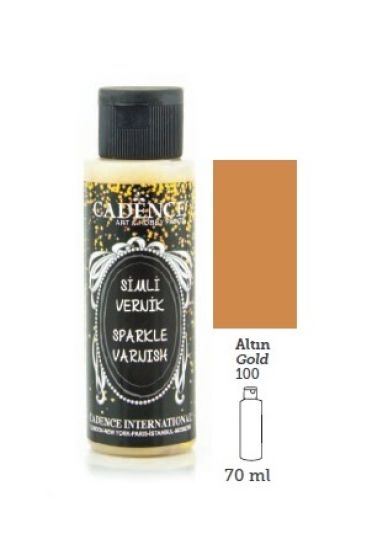 Varnish Sparkle, 70 ml - Gold