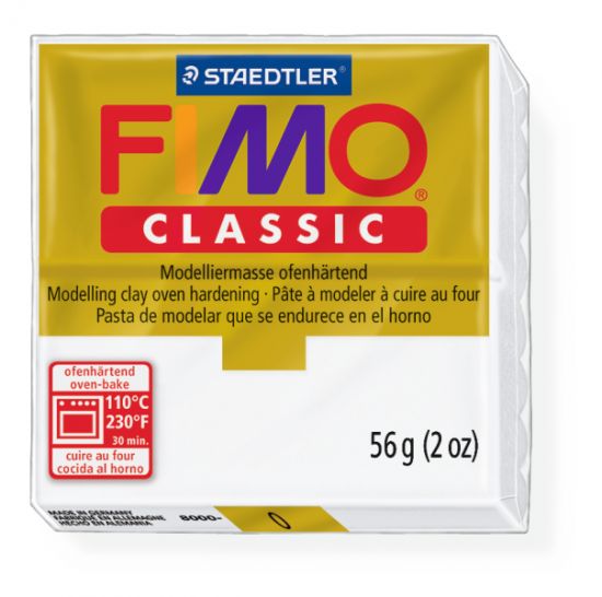 Pasta de modelaj Fimo Classic  56 g - Alb