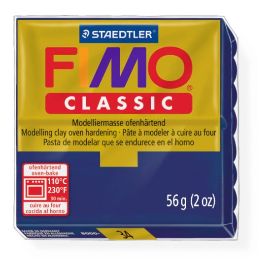 Pasta de modelaj Fimo Classic  56 g - Marine Blue