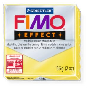 Pasta de modelaj Fimo Effect 56 g - Transparent Galben