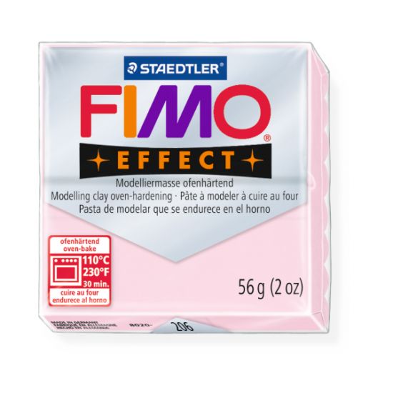 Pasta de modelaj Fimo Effect 56 g - Gem Roz Quartz