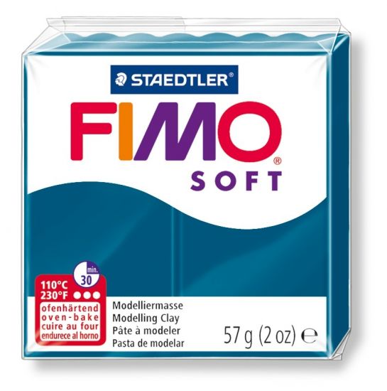 Pasta de modelaj Fimo Soft 56 g - Calypso Blue