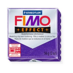 Pasta de modelaj Fimo Effect 56 g - Glitter Purple