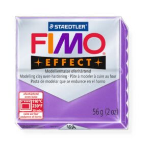 Pasta de modelaj Fimo Effect 56 g - Transparent Purple