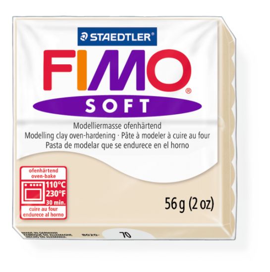 Pasta de modelaj Fimo Soft 56 g - Sahara