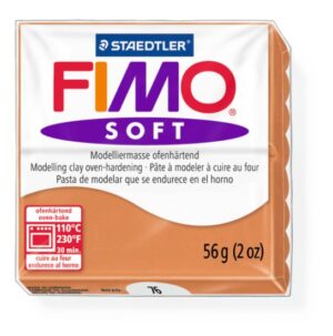 Pasta de modelaj Fimo Soft 56 g - Coniac