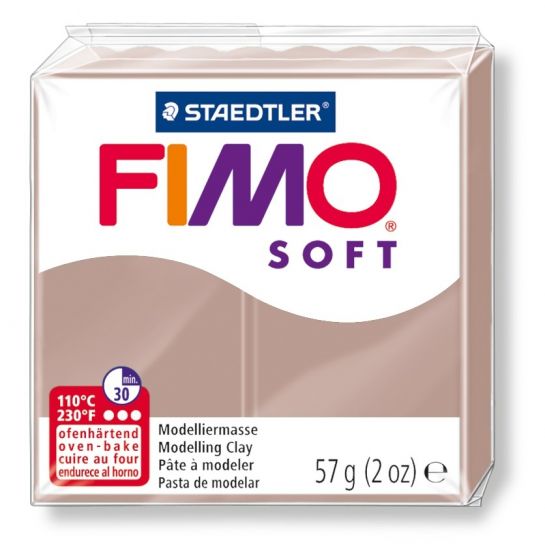 Pasta de modelaj Fimo Soft 56 g - Taupe
