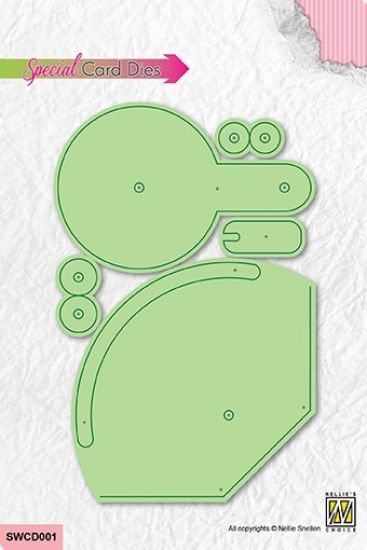 Set 6 matrite Special Card dies - Swing Card