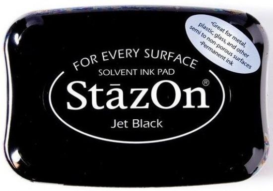 Tusiera StazOn cu tus permanent - Jet Black
