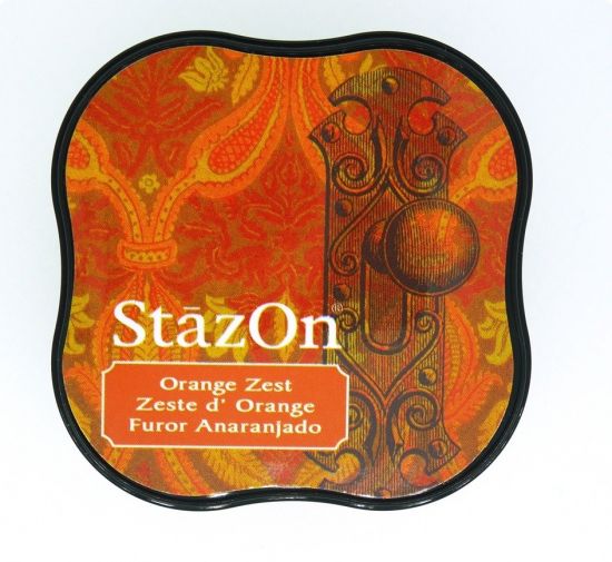 Tusiera StazOn Midi cu tus permanent cu uscare rapida - Orange Zest