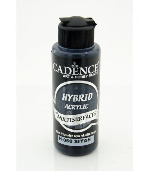 Vopsea Hybrid Acryl Multisurfaces 70 ml - Black