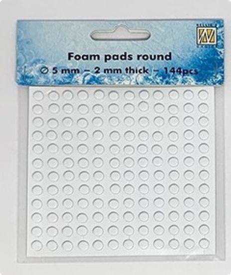 Set 144 buline dublu-adezive, 0,5 cm, groase de 2 mm