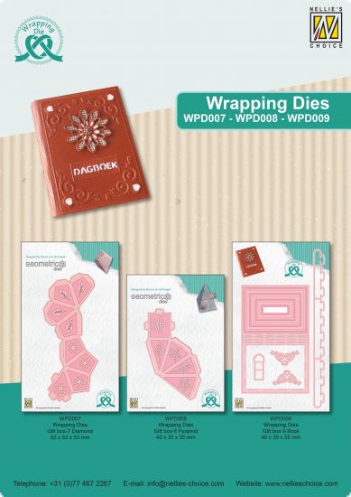 Set 11 matrite pentru cutii - Giftbox Pyramid 8