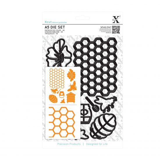 Set 9 matrite pentru taiat - Bee Keeping