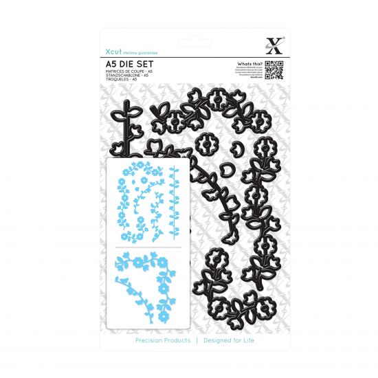 Set 9 matrite pentru taiat - Floral Borders