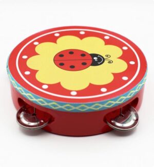 Instrument muzical tamburina - Ladybug