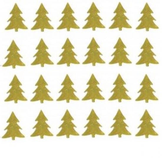 Paiete metalizate negaurite, 5g - Christmas Tree Gold