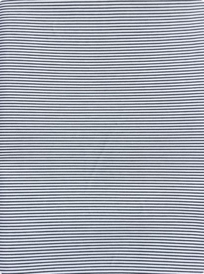 Metraj sintetic imprimat cu dungi subtiri paralele, 100 x 75 cm - Black and white