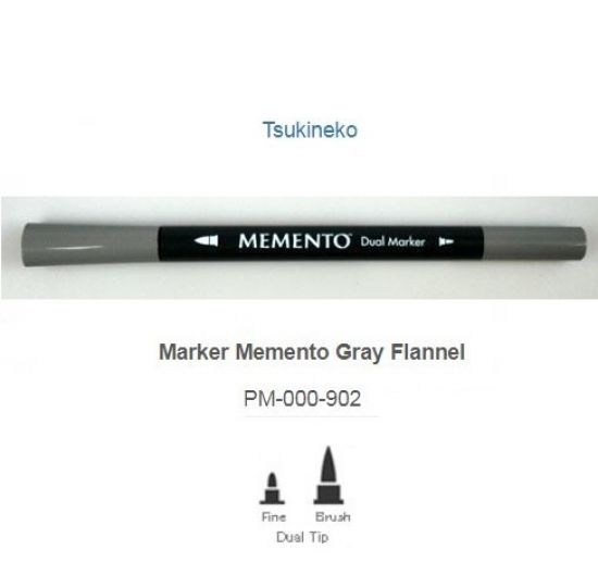 Memento Dual Marker - Gray Flannel