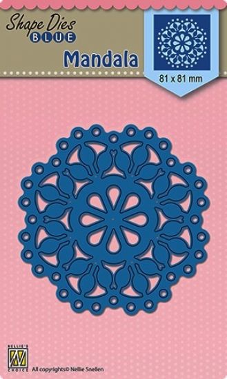 Matrita Shape Dies Blue - Mandala