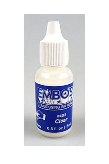 Refil tus transparent pentru stampilare si embosare cu pudra
