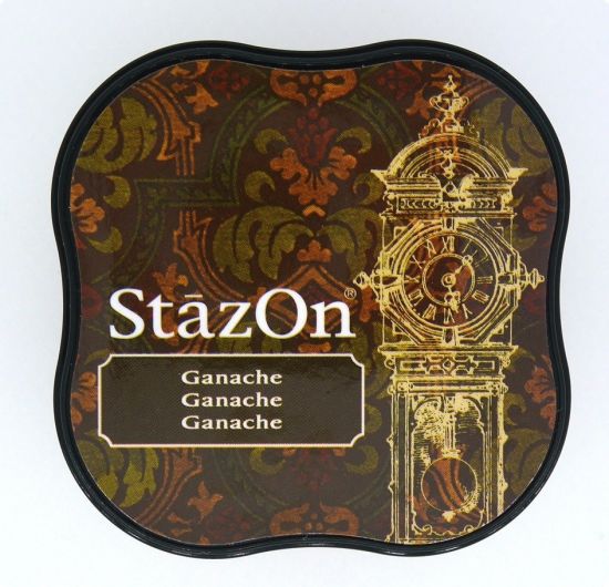 Tusiera StazOn Midi cu tus permanent cu uscare rapida - Ganache